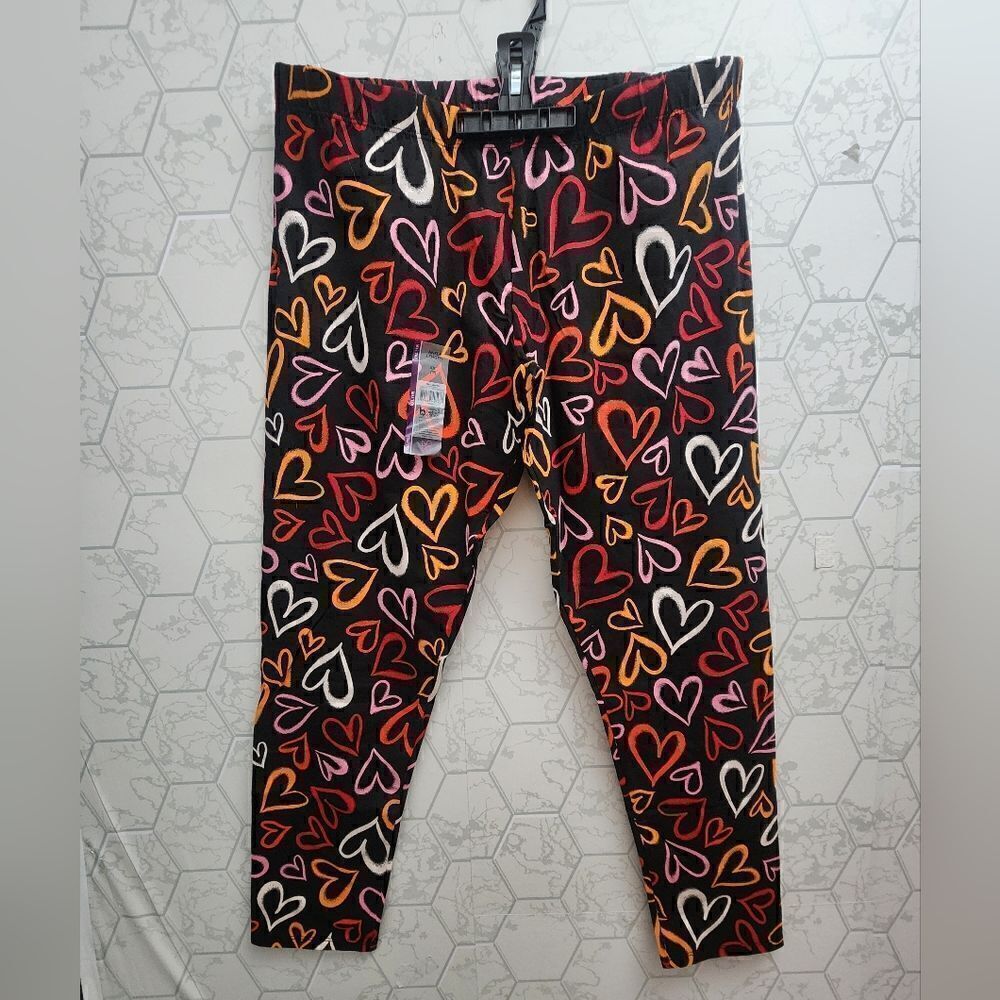 NEW Women's Valentine's Day Cotton Leggings